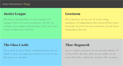 Desktop Screenshot of johanhermansson.se